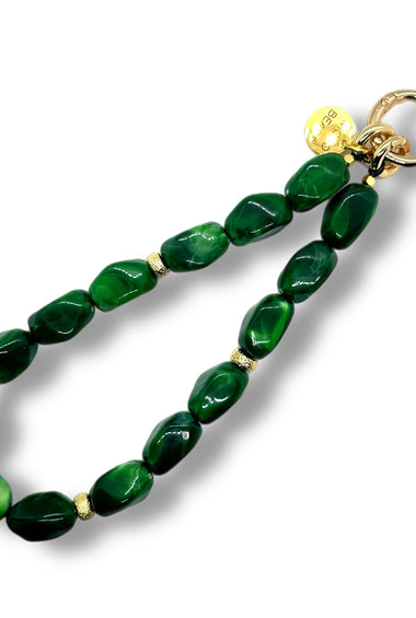 Emerald Éclat Phone Chain