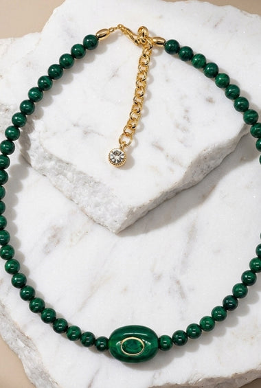 Vert de Malachite Necklace