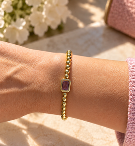 The Eclat Bracelet-Amethyst
