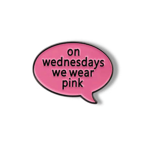 Mojo On Wednesdays We Wear Pink Sticker