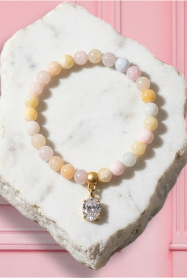 Mojo Pastel Oval CZ Bracelet