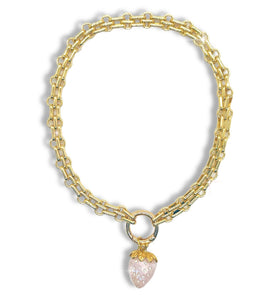 Strawberry Charm Necklace