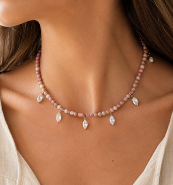 Mojo Rose Riviera Necklace