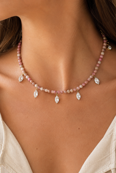 Mojo Rose Riviera Necklace