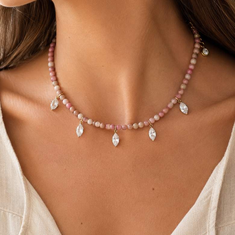Mojo Rose Riviera Necklace