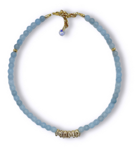 Mama Aquamarine Necklace