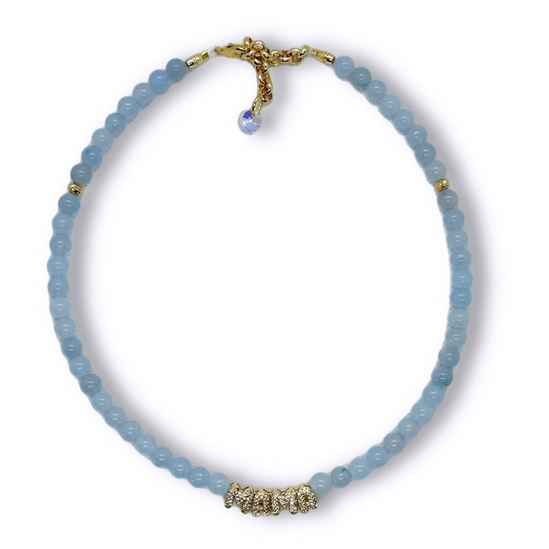 Mama Aquamarine Necklace