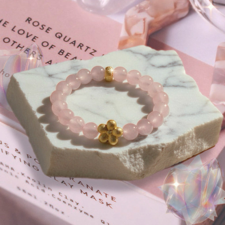 Blossom Rose Quartz Bracelet