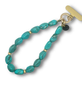 Turquoise Phone Chain