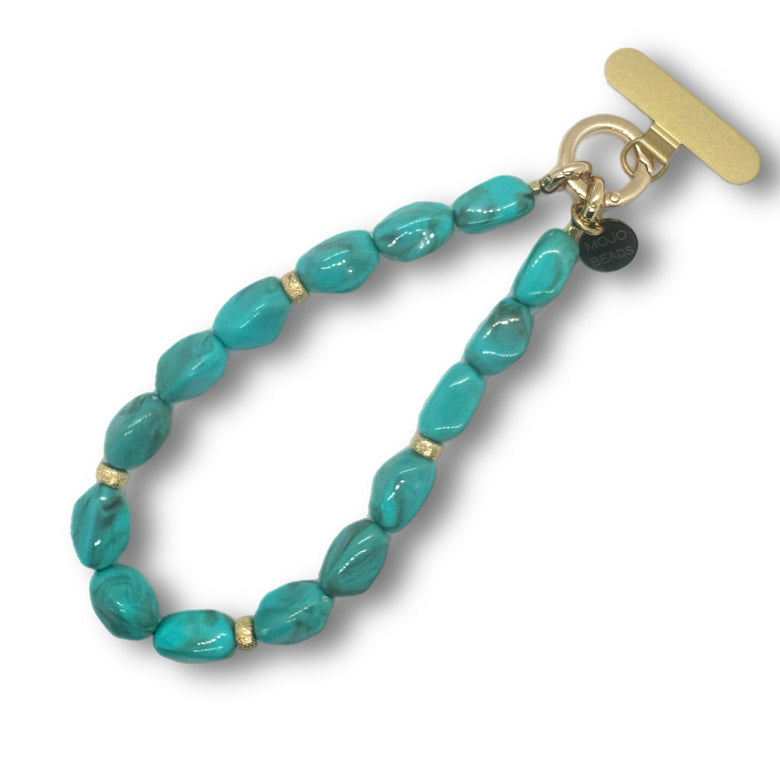 Turquoise Phone Chain