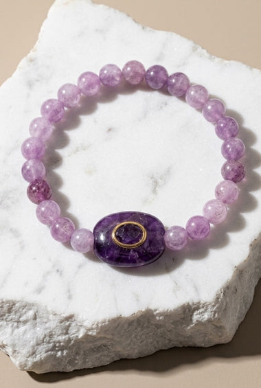 Amethyste Lumiere Bracelet