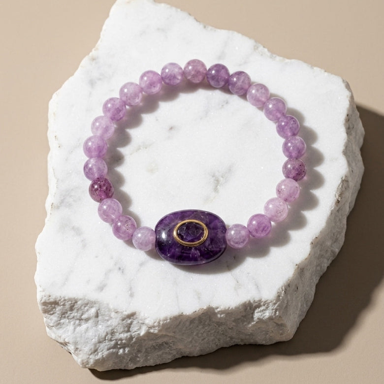 Amethyste Lumiere Bracelet