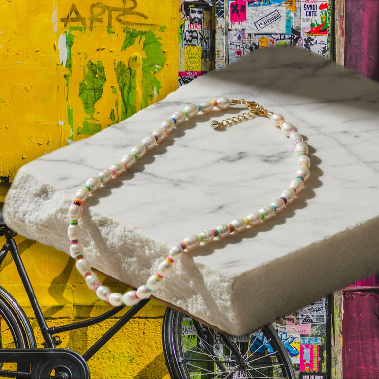 Candy Pearl Strand Necklace