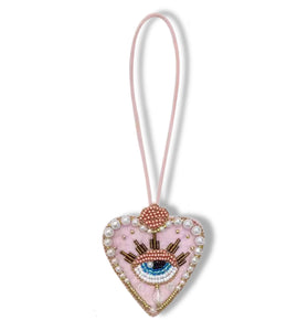 The Pink Evil eye charm