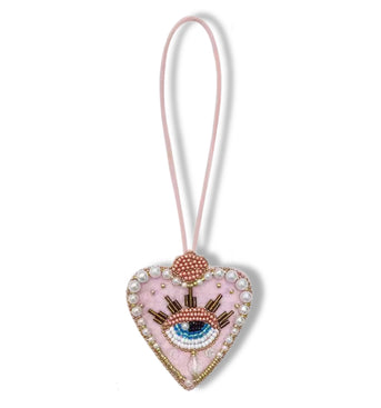The Pink Evil eye charm