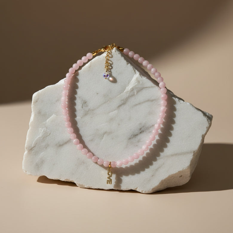 Love Rose Quartz Necklace