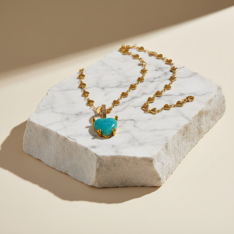 Hug Me Heart Necklace