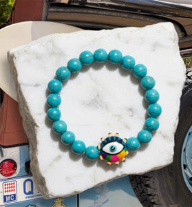 Mojo Rainbow Lucky Eye Bracelet