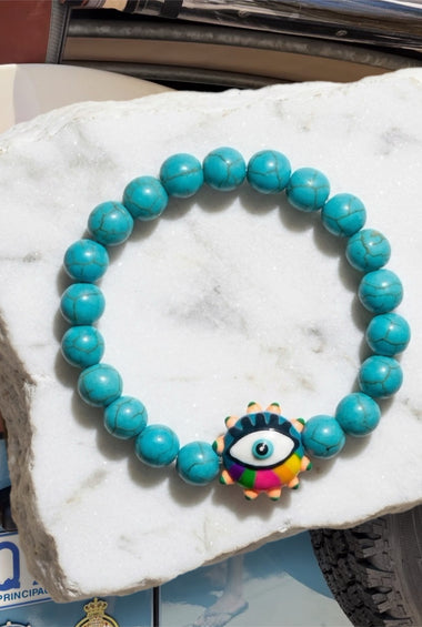 Mojo Rainbow Lucky Eye Bracelet