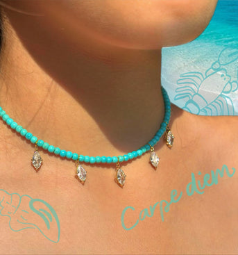 Mojo Riviera Drop Necklace