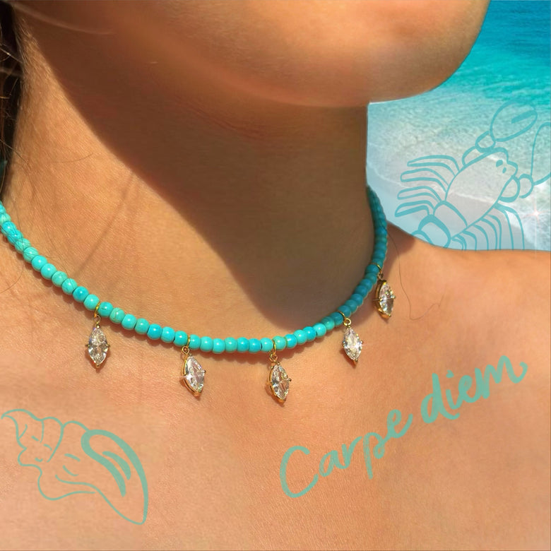 Mojo Riviera Drop Necklace