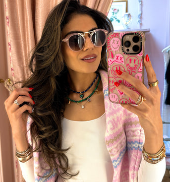 Malachite Lucky Charms Necklace