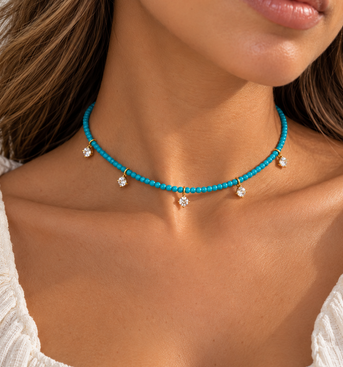 Etoile Turquoise Choker