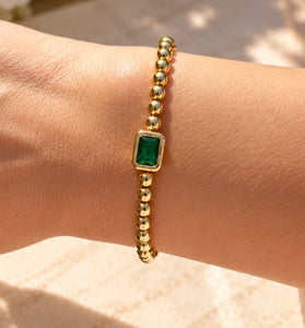 The Éclat Bracelet — Emerald