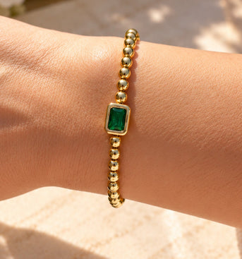 The Éclat Bracelet — Emerald