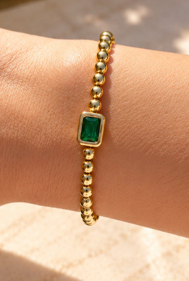 The Éclat Bracelet — Emerald