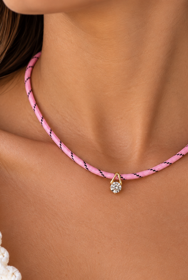 The Rosé Lumière Choker