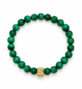 Agate Émeraude Bracelet