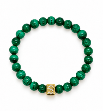 Agate Émeraude Bracelet