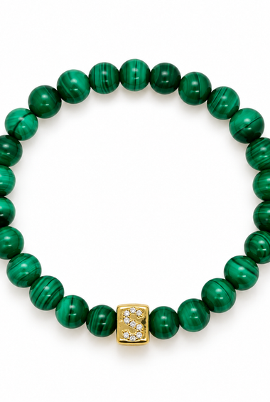 Agate Émeraude Bracelet