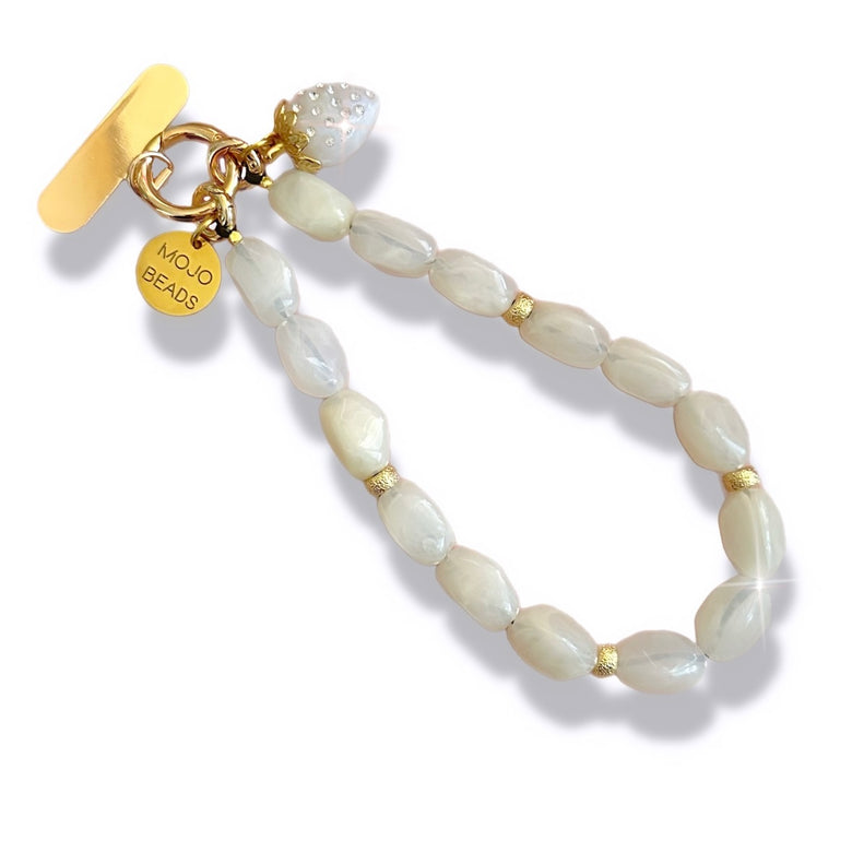 Blanche Aura de Fraise Chain