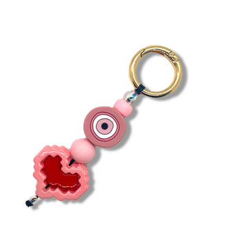 Don't break my heart charm