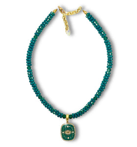 Harmony in Green Necklace