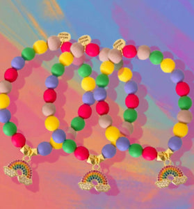 Rainbow Good Vibes Bracelet