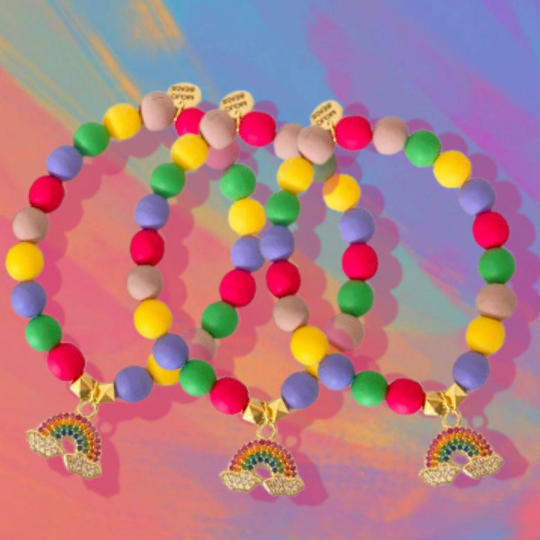 Rainbow Good Vibes Bracelet